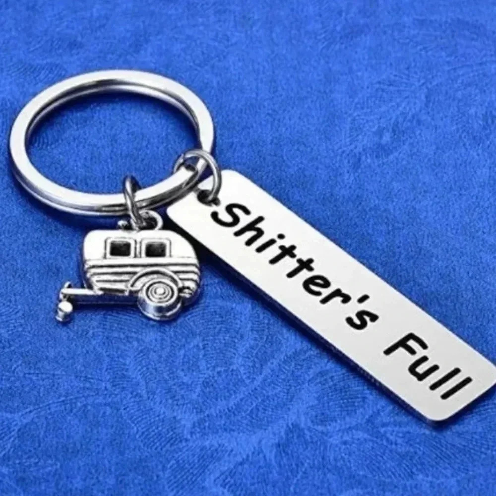 Shitter's Full Charm Keychain